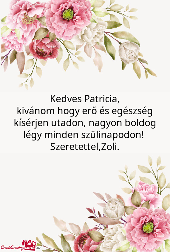 Kedves Patricia